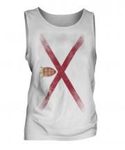 Jersey Faded Flag Mens Vest