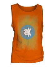 Kalmykia Faded Flag Mens Vest