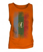 Karachay-Cherkessia Faded Flag Mens Vest