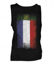 Khakassia Faded Flag Mens Vest