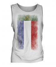 Khakassia Faded Flag Mens Vest