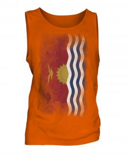 Kiribati Faded Flag Mens Vest