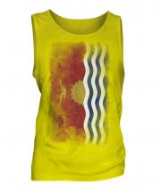 Kiribati Faded Flag Mens Vest