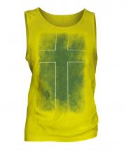 Ladonia Faded Flag Mens Vest