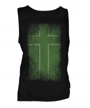 Ladonia Faded Flag Mens Vest