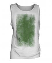 Ladonia Faded Flag Mens Vest