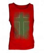 Ladonia Faded Flag Mens Vest