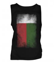 Madagascar Faded Flag Mens Vest