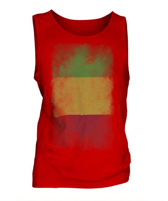 Mali Faded Flag Mens Vest
