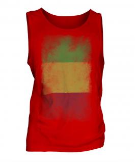 Mali Faded Flag Mens Vest