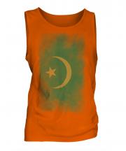 Mauritania Faded Flag Mens Vest
