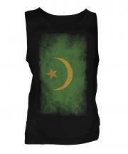 Mauritania Faded Flag Mens Vest