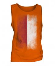 Monaco Faded Flag Mens Vest