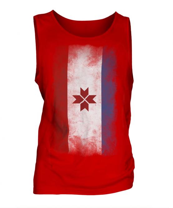Mordovia Faded Flag Mens Vest