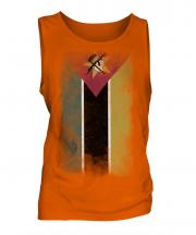 Mozambique Faded Flag Mens Vest