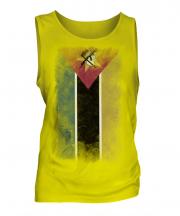 Mozambique Faded Flag Mens Vest