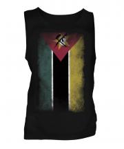 Mozambique Faded Flag Mens Vest
