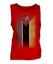 Mozambique Faded Flag Mens Vest