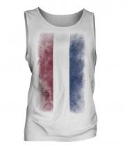 Netherlands Faded Flag Mens Vest