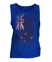 New Zealand Faded Flag Mens Vest
