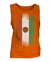 Niger Faded Flag Mens Vest
