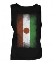 Niger Faded Flag Mens Vest