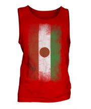 Niger Faded Flag Mens Vest