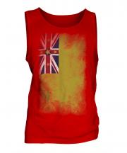 Niue Faded Flag Mens Vest