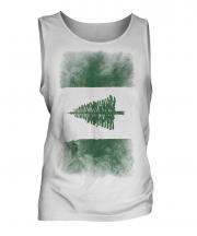 Norfolk Island Faded Flag Mens Vest