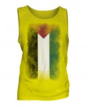 Palestine Faded Flag Mens Vest
