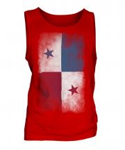 Panama Faded Flag Mens Vest