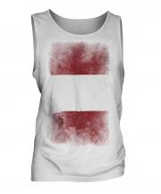 Peru Faded Flag Mens Vest