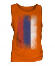 Republika Srpska Faded Flag Mens Vest