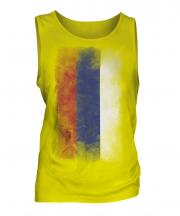 Republika Srpska Faded Flag Mens Vest