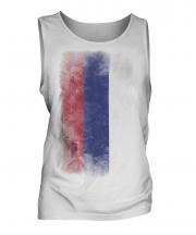 Republika Srpska Faded Flag Mens Vest