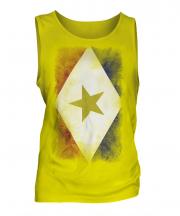Saba Faded Flag Mens Vest