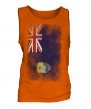 Saint Helena Faded Flag Mens Vest