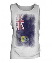 Saint Helena Faded Flag Mens Vest