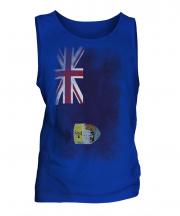 Saint Helena Faded Flag Mens Vest