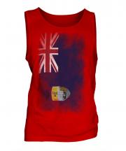 Saint Helena Faded Flag Mens Vest