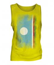 Sakha Republic Faded Flag Mens Vest