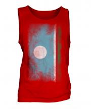 Sakha Republic Faded Flag Mens Vest