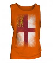 Sark Faded Flag Mens Vest