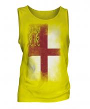 Sark Faded Flag Mens Vest