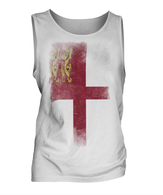 Sark Faded Flag Mens Vest