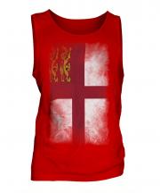 Sark Faded Flag Mens Vest