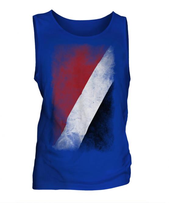Sealand Faded Flag Mens Vest