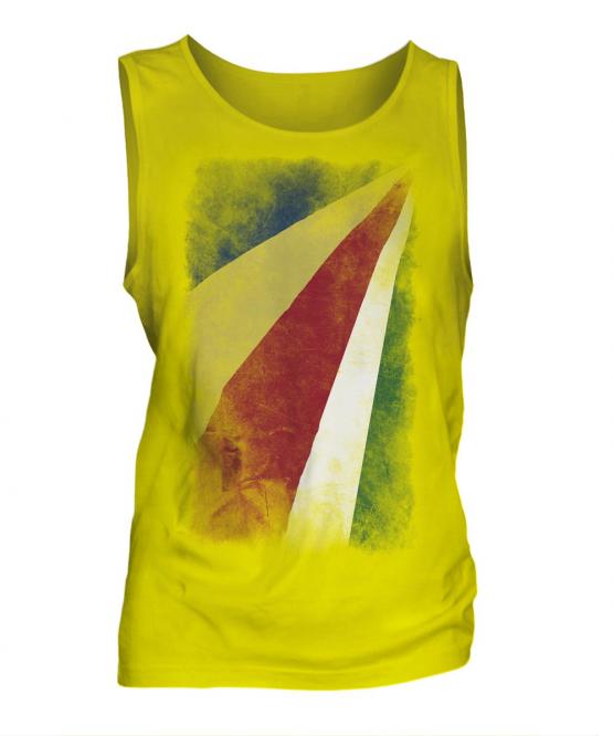 Seychelles Faded Flag Mens Vest