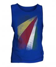 Seychelles Faded Flag Mens Vest