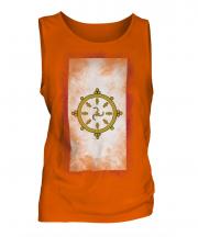 Sikkim Faded Flag Mens Vest